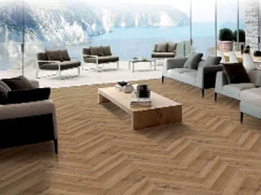 Podlaha Vinyl click Herringbone